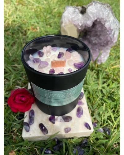 PRECIOSA VANILLE BOUGIE & FONDANT LITHOTHERAPIE