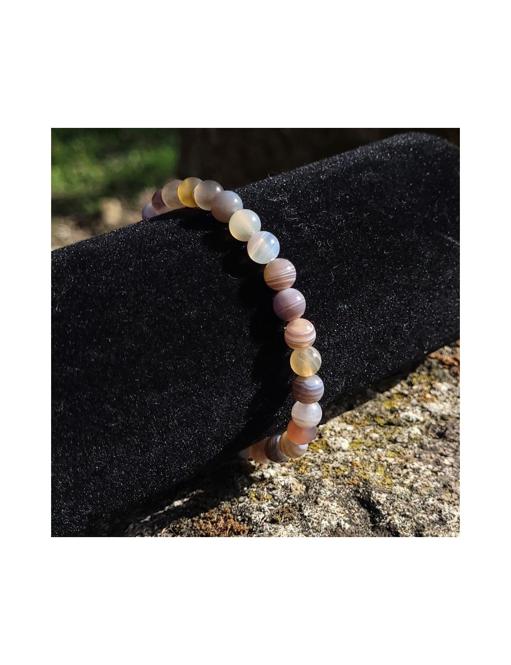 BRACELET AGATE BOTSWANA