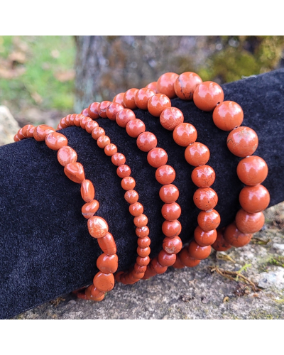 Bracelet Jaspe Rouge Bracelets