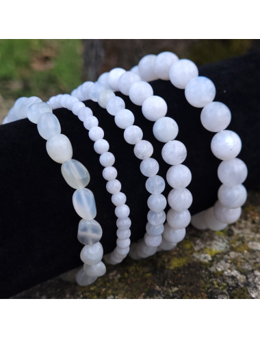 Bracelet Pierre de Lune Blanche Bracelets