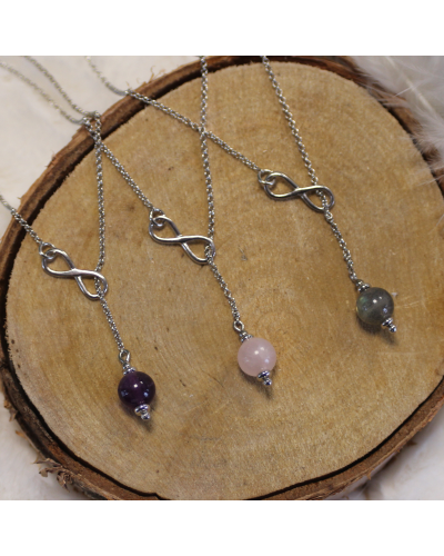 Collier Lithothérapie Infini BIJOUX