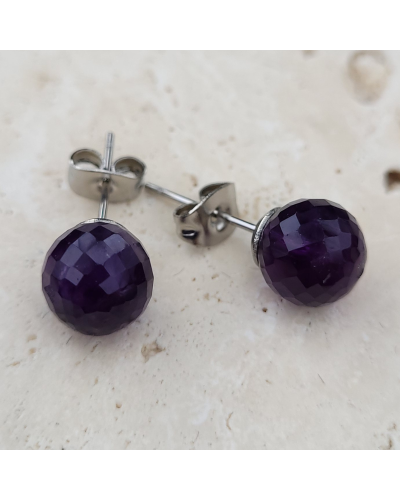 Boucles d'oreilles Lithothérapie BIJOUX