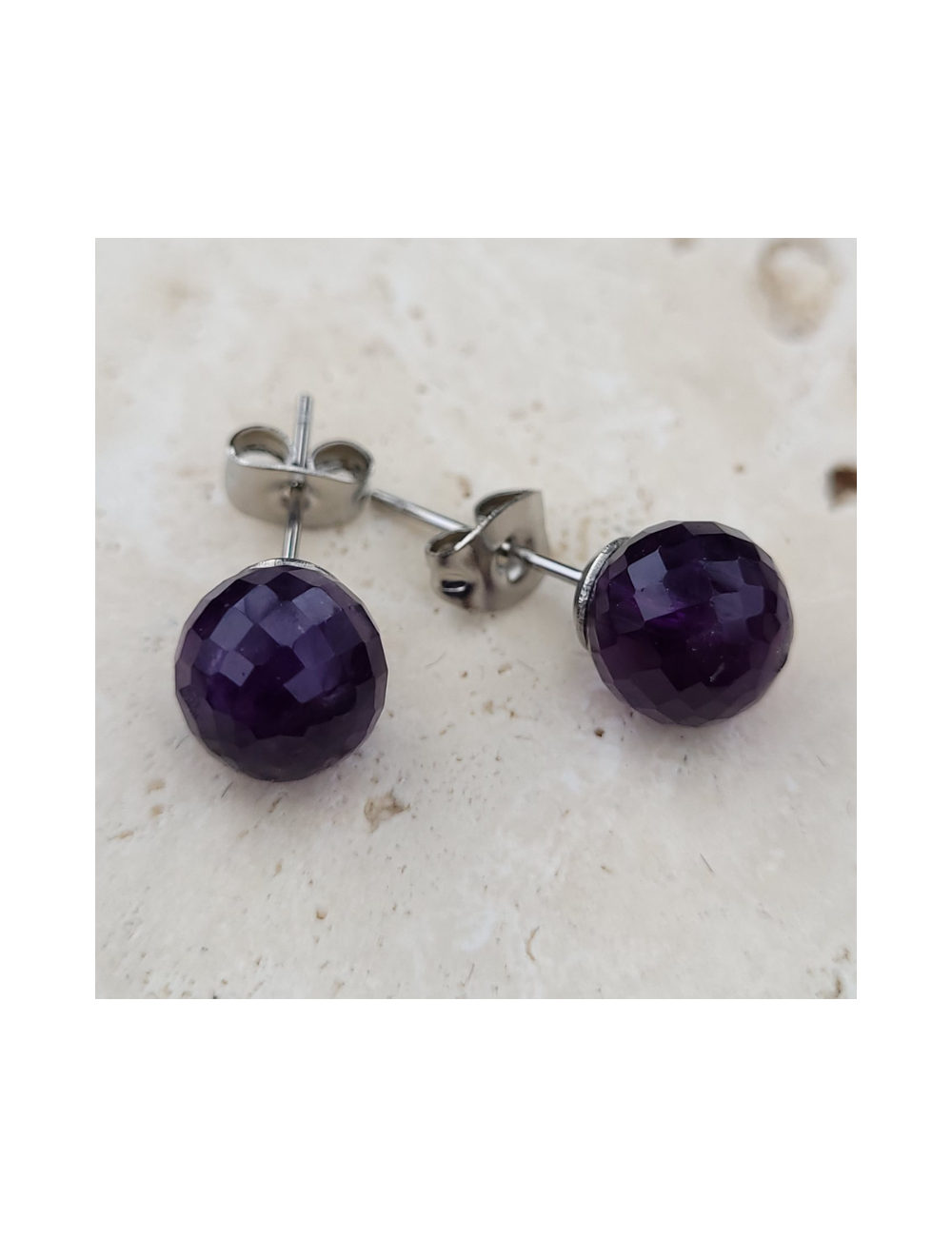 Boucles d'oreilles Lithothérapie BIJOUX Boucles d'oreilles Lithothérapie BIJOUX