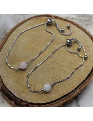 Bracelet Quartz ou Pierre de Lune Bracelets