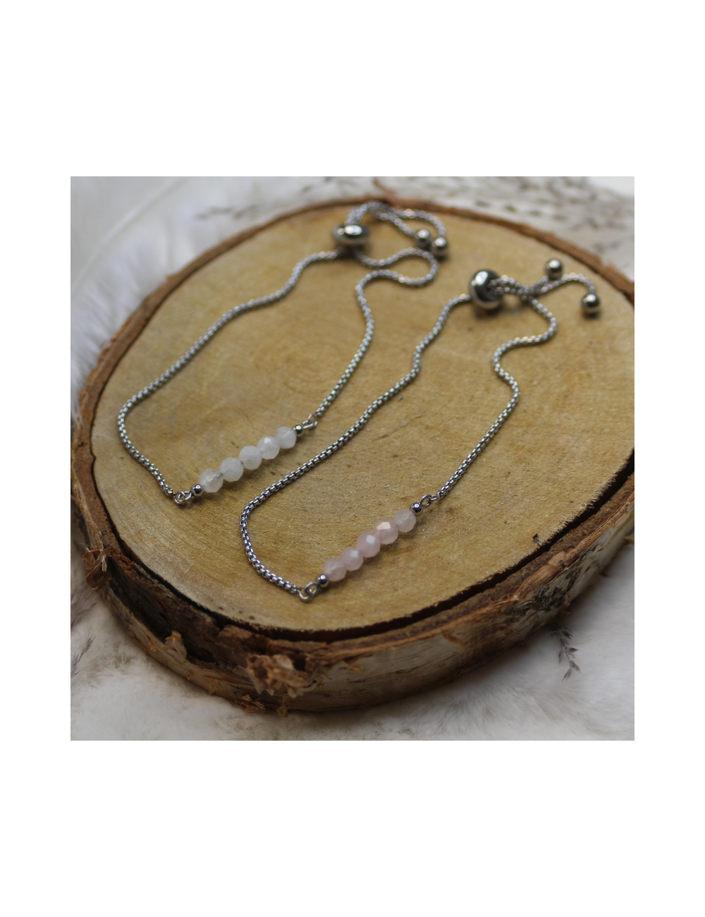Bracelet Pierre de Lune ou Quartz Bracelets Bracelet Pierre de Lune ou Quartz Bracelets