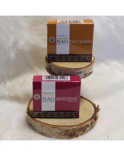 Encens Golden Nag pour pyramide PURIFICATION MINERAUX