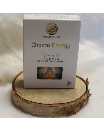 Backflow Cônes Fleur de Vie Chakra Energy ENCENS BACKFLOW CONES