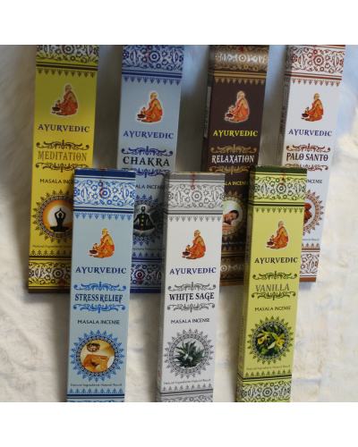 Encens Ayurvedic pour PURIFIER 15g PURIFICATION MINERAUX