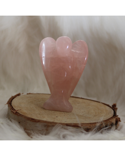 Ange Quartz Rose PYRAMIDES-POINTES-ANGES