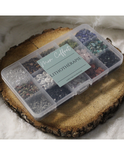 Mon Coffret Lithothérapie VRAC PIERRE NATURELLE
