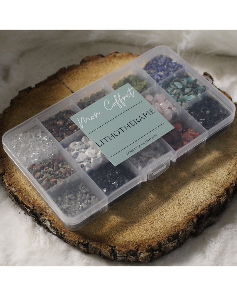 Mon Coffret Lithothérapie VRAC PIERRE NATURELLE