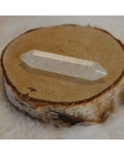 Double Pointes Cristal ≈5cm ESPACE DES CREATEURS