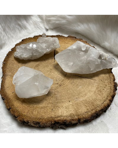 Géode Cristal de Roche REGENERATION MINERAUX
