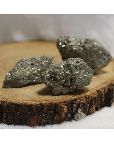 Pyrite Brute GÉODES - DRUSES- MINÉRAUX BRUTS