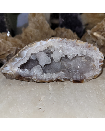 Géode Agate GÉODES - DRUSES- MINÉRAUX BRUTS
