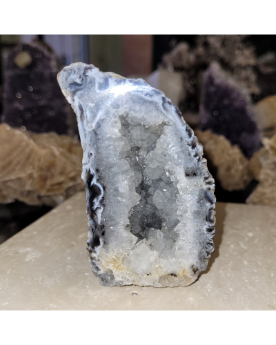 Géode Agate GÉODES - DRUSES- MINÉRAUX BRUTS
