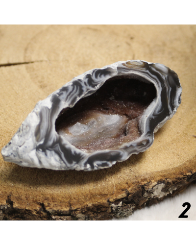 Géode Agate GÉODES - DRUSES- MINÉRAUX BRUTS