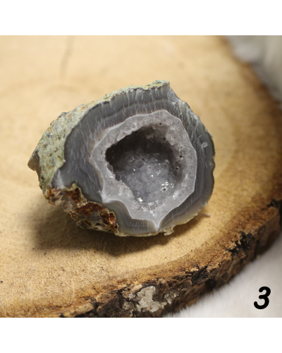 Géode Agate GÉODES - DRUSES- MINÉRAUX BRUTS