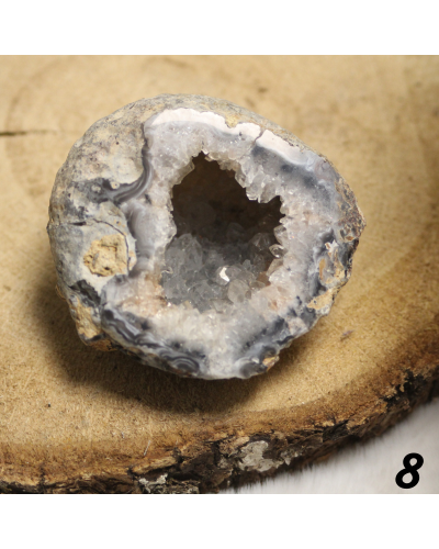 Géode Agate GÉODES - DRUSES- MINÉRAUX BRUTS
