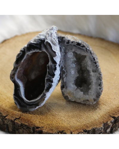 Géode Agate GÉODES - DRUSES- MINÉRAUX BRUTS
