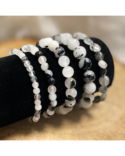 Bracelet Cristal de Roche Tourmaline Bracelets