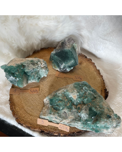 Druses Fluorite Verte GÉODES - DRUSES- MINÉRAUX BRUTS