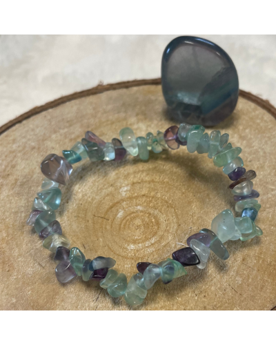 Bracelet Fluorite Baroque Bracelets