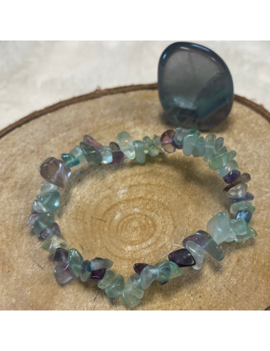 Bracelet Fluorite Baroque Bracelets