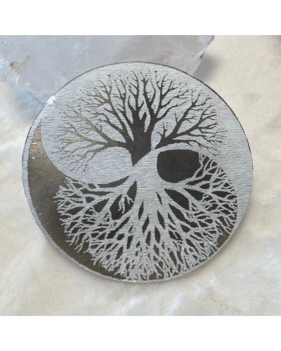 Plaque Purification Sélénite Arbre de vie PURIFICATION MINERAUX