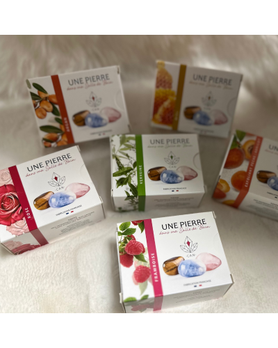 Savon naturel avec pierre à découvrir – Savon surprise