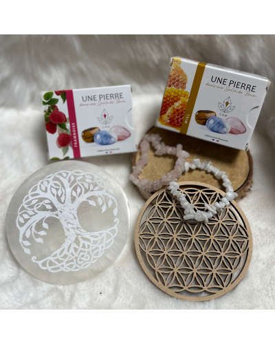 LOT COMPLET POUR FAIRE OU SE FAIRE PLAISIR PIERRES ROULÉES