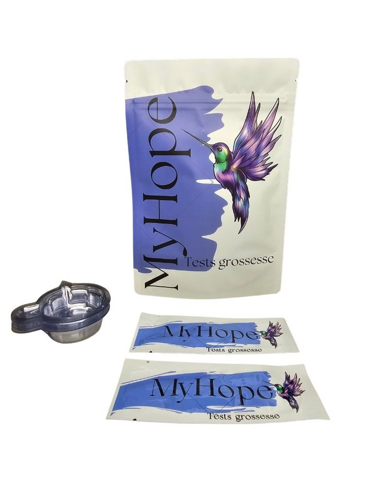 Lot 40 Tests de Grossesse Classiques + 20 Coupelles – Fiabilité & Clarté – MyHope