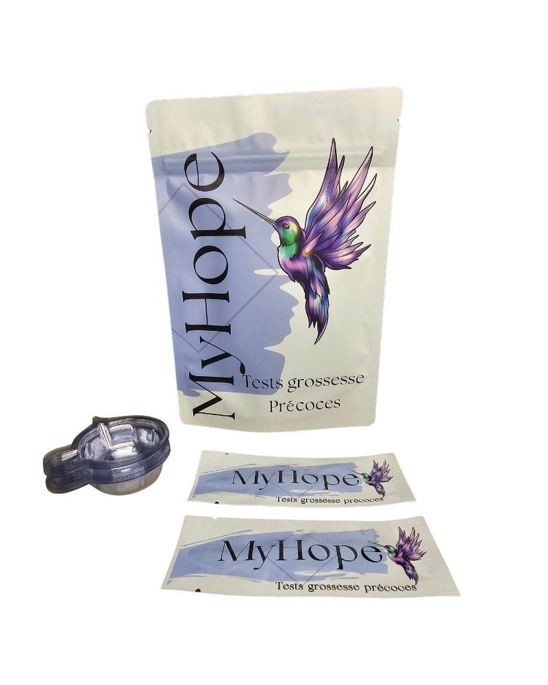 40 Tests Grossesse Précoces MyHope – Ultra Sensibles hCG 10 mUI/ml – Résultat Fiable