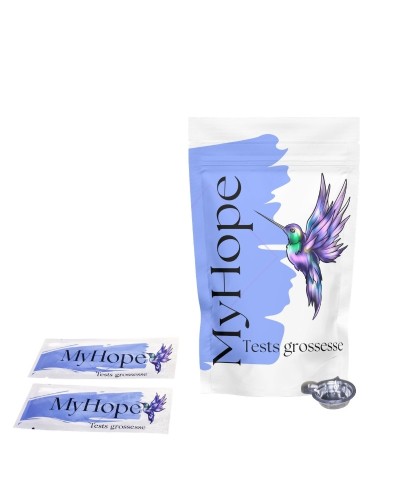 Lot 20 Tests de Grossesse Classiques + 10 Coupelles – Fiabilité & Clarté – MyHope