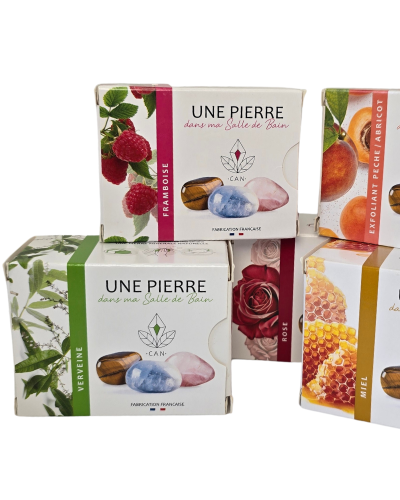 Savon naturel avec pierre à découvrir – Savon surprise