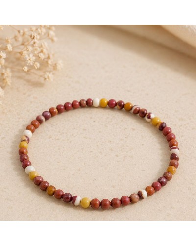 Jaspe Mokaïte – Pierre d’Ancrage & Vitalité | Lithothérapie & Adaptabilité Émotionnelle