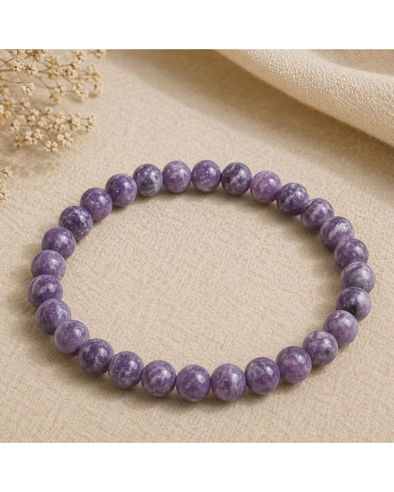 Lépidolite – Pierre naturelle d’intuition, de paix intérieure & d’expression émotionnelle