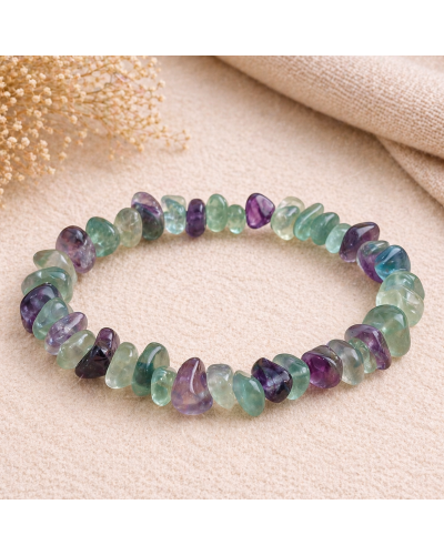 Bracelet Baroque Fluorite – Expression & Clarté Intérieure