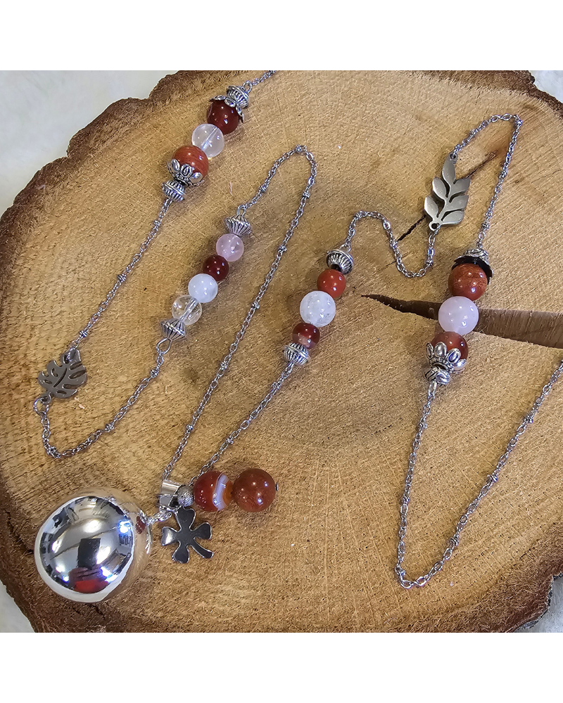 Bola Lithothérapie UNIQUE Pierre de Lune – Quartz – Cristal  Douceur & Lien Sensoriel Maman-Bébé