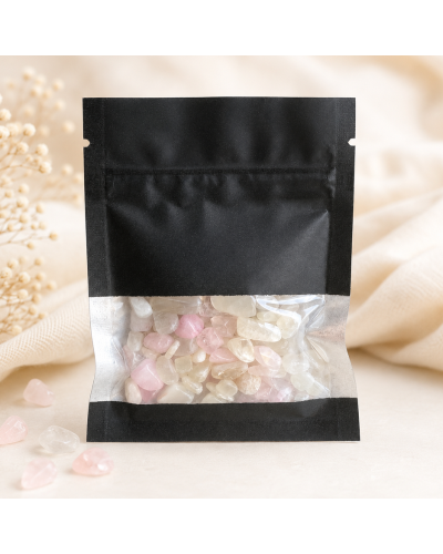 Mélange Pierre de Lune & Quartz Rose en vrac – 2 à 4 mm