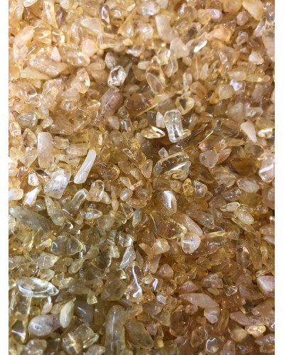 Citrine 2-3 mm VRAC PIERRE NATURELLE