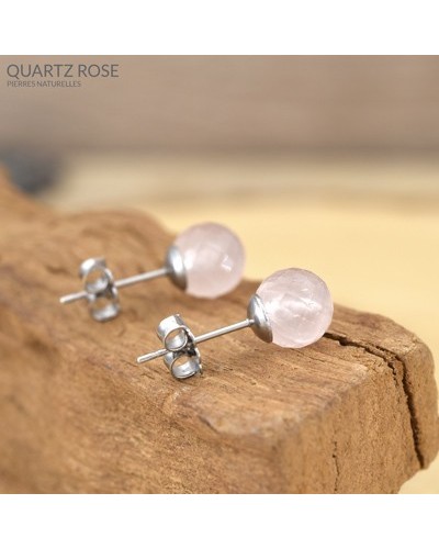 Boucles d'oreilles Lithothérapie BIJOUX