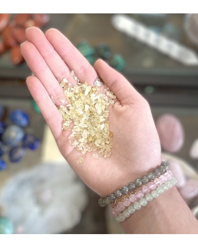 Citrine 2-3 mm VRAC PIERRE NATURELLE