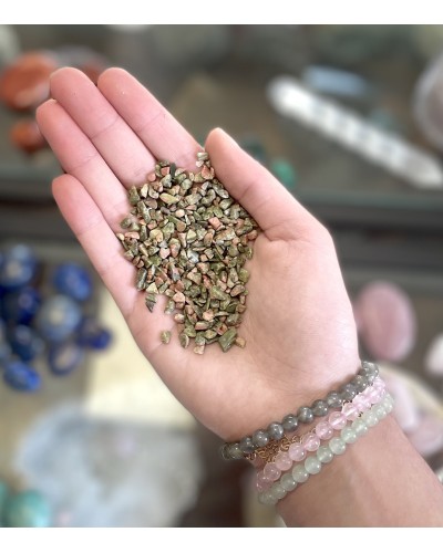 Unakite 2-4 mm VRAC PIERRE NATURELLE