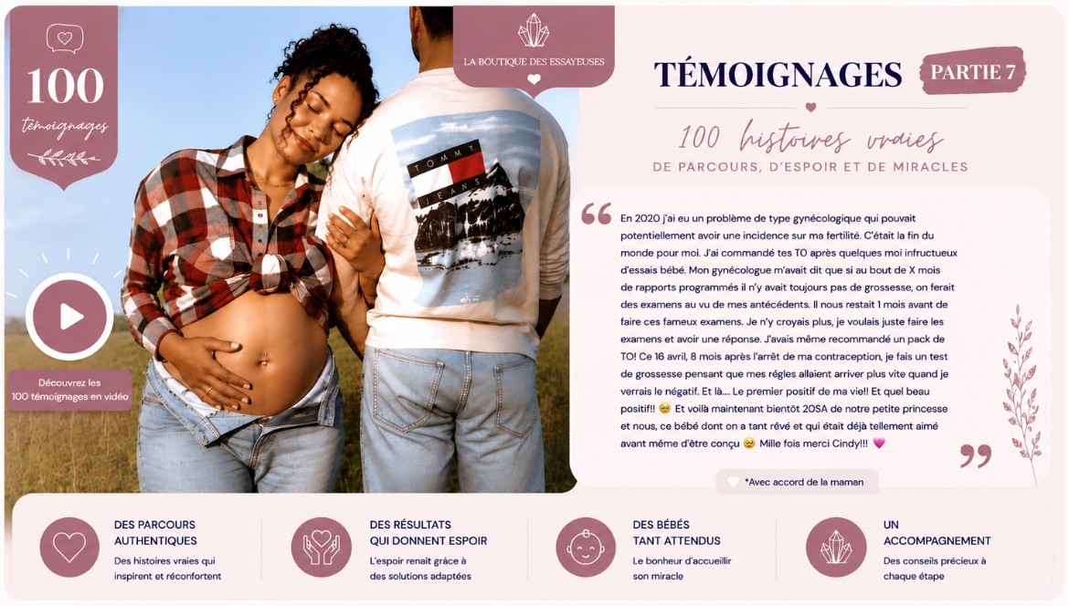 Témoignages clients My Hope – Partie 7 | Tests de grossesse et d’ovulation