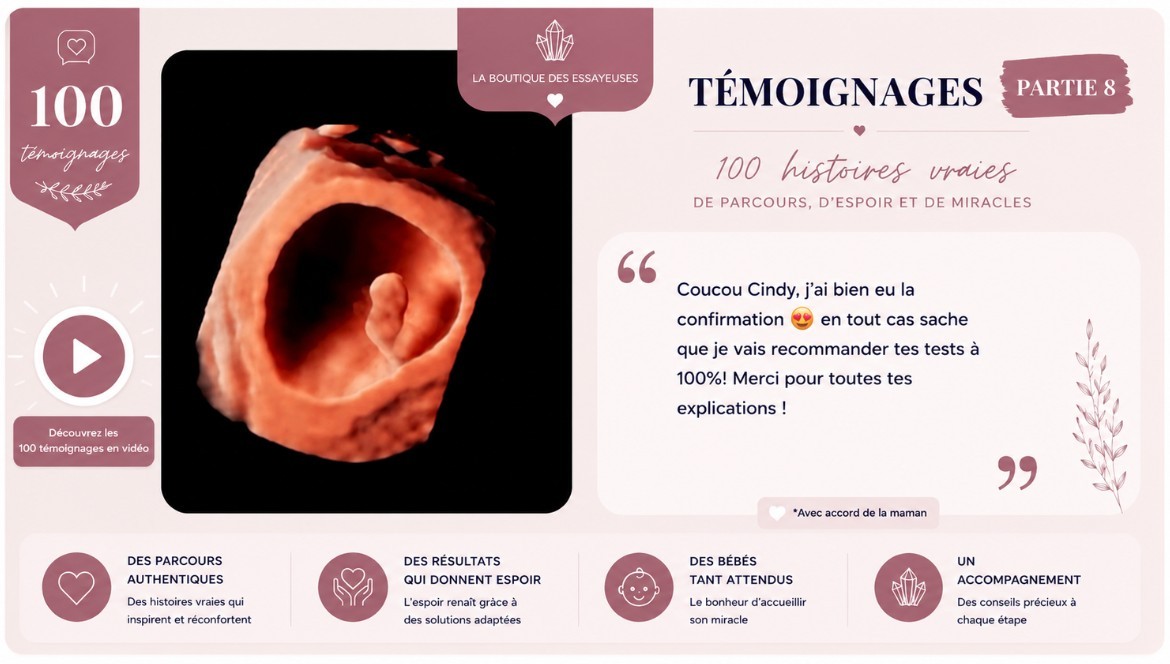 Témoignages clients My Hope – Partie 8 | Tests de grossesse et d’ovulation