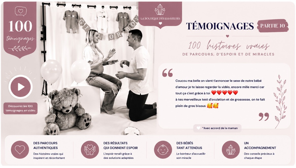 Témoignages clients My Hope – Partie 10 | Tests de grossesse et d’ovulation