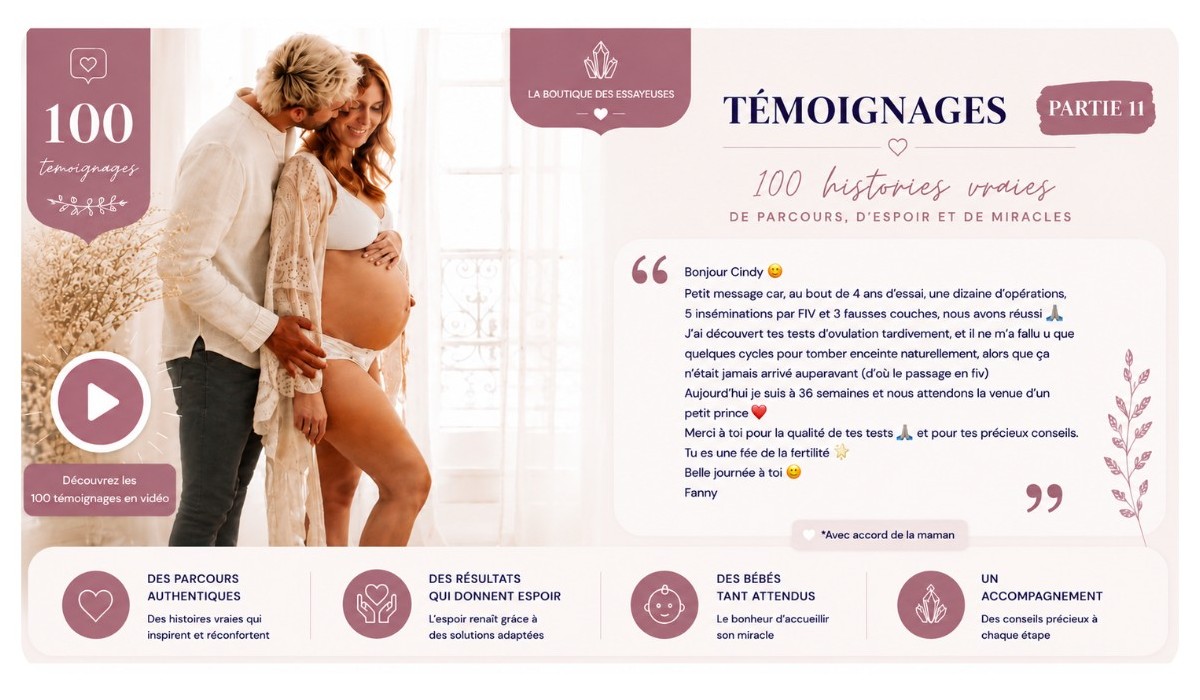 Témoignages clients My Hope – Partie 11 | Tests de grossesse et d’ovulation